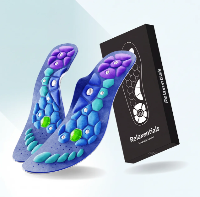 Relaxentials Pro | Ergonomic Magnetic Acupressure Insoles