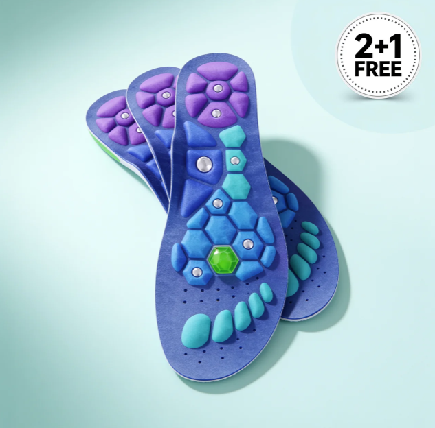 Relaxentials Pro | Ergonomic Magnetic Acupressure Insoles